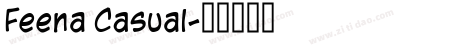 Feena Casual字体转换